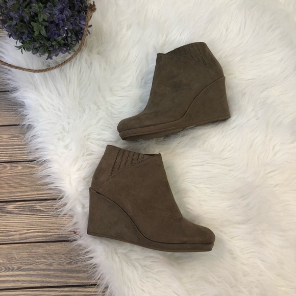 rampage wedge booties